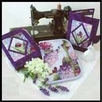 sewing pressing mat, notebook holder, and sewing supplies holder